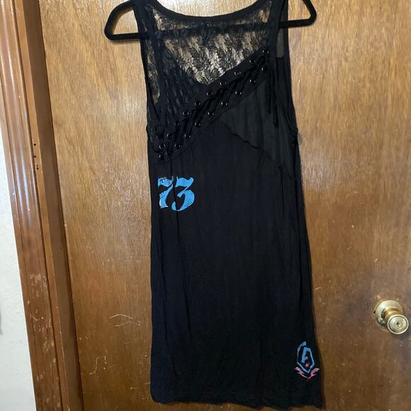 Affliction Too Fast For Love Patchwork Lace Dress - Picture 5 of 6